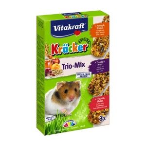 Baton Hamsteri Vitakraft Trio Mix Miere/Nuci/Fructe 3 Buc