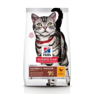 Hill's SP Feline Adult Hairball and Indoor Chicken, 300 g - punga