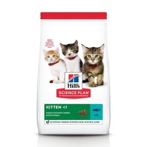 Hill's SP Kitten Healthy Development hrana pentru pisici cu ton 400 g