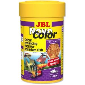 Hrana fulgi pentru toate speciile JBL NovoColor 100 ml 