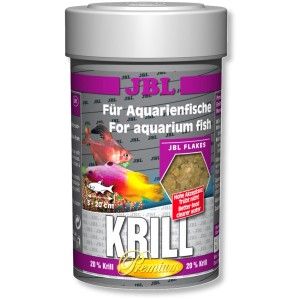 Hrana fulgi premium pentru toate speciile  JBL Krill 100 ml 
