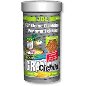 Hrana granule premium pentru ciclide JBL Grana-Cichlid 250 ml Refill