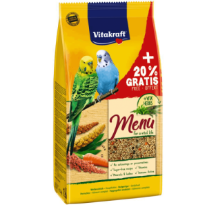 Vitamine Perusi Vitakraft Premium Menu 1 kg +20% GRATIS (Hrana - Pasari)