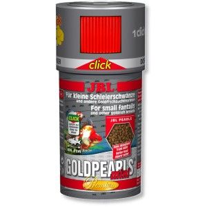 Hrana premium peleti pentru carasi JBL GoldPearls mini 100ml Click