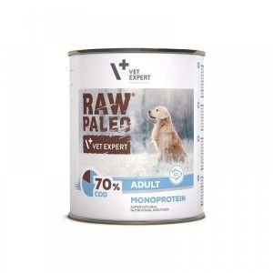 Raw Paleo Adult, Carne Cod, 800 g