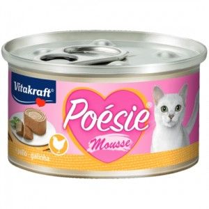 Hrana umeda pisici, Vitakraft Poesie, Mousse cu Pui, 85 g