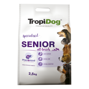 TropiDog Premium Senior, 2.5 kg