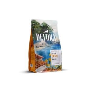 Hrana uscata pisici, Devora Cat Sterilized Grain Free, Curcan & Peste Marin, 400 g (Hrana Uscata - Pisici)