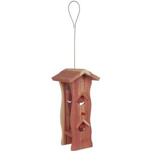 Hranitor Exterior Lemn 600 ml/12x29x14 cm Natural 55841