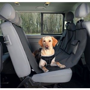 Husa Auto 1.40x1.45 m Negru/Maro 13233