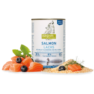 Hrana umeda, Isegrim Dog Adult Salmon, 800 g