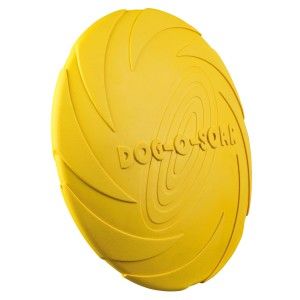 Jucarie Frissbe Cauciuc Natural 22 cm 33502 - galben