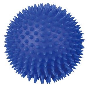 Jucarie Minge cu Tepi 10 cm Vinil cu Sunet 3412 - albastru