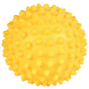 Jucarie Minge cu Tepi 16 cm Vinil cu Sunet 3419 - galben