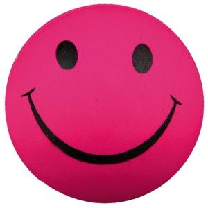 Jucarie Minge Smiley 6 cm 3438 - roz