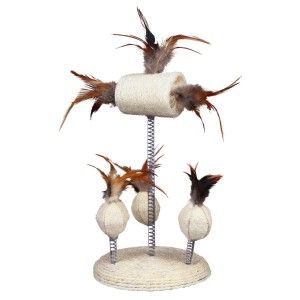 Jucarie Pendul cu Mingi si Pana 15x30 cm 40721