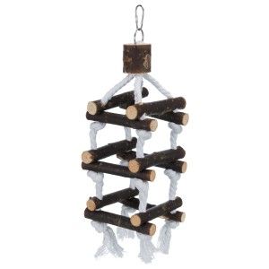 Jucarie Scara Natur cu Sfoara 34 cm 5886