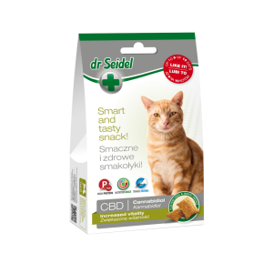Dr. Seidel Cat Snack pentru vitalitate crescuta (cu CBD), 50 g