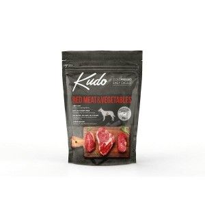 Kudo Adult Mediu-Maxi, Hrana Uscata Presata la Rece, Carne Rosie si Legume, 3 kg (Hrana Uscata - Caini)