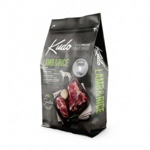 Kudo Junior Mediu-Maxi, Hrana Uscata Presata la Rece, Miel si Orez, 12 kg (Hrana Uscata - Caini)