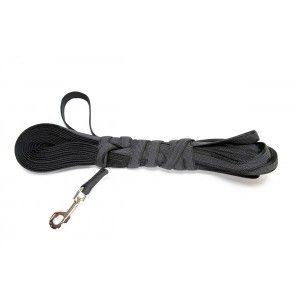 Lesa antiderapanta neagra cu maner, Julius-K9, 20 mm/ 15 m