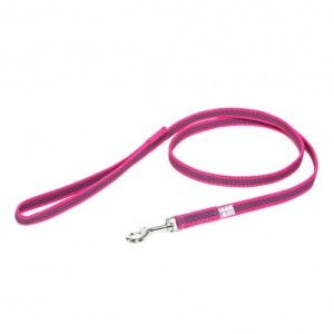 Lesa antiderapanta roz cu maner, Julius-K9, 14 mm/ 1.20 m
