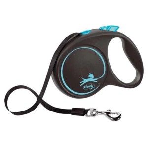Lesa caini, Flexi, pana la 50 kg, marime L, 5 metri, albastru (Lese)