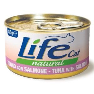 Hrana Umeda Pisici, Life Cat, Ton & Somon, 85 g (Hrana Umeda - Pisici)