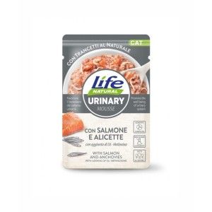 Hrana Umeda Pisici, Life Natural Urinary Mousse Somon si Afine, 70 g (Hrana Umeda - Pisici)