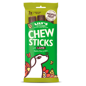 Lily's Kitchen Chew Sticks With Lamb For Dogs 3x120 g