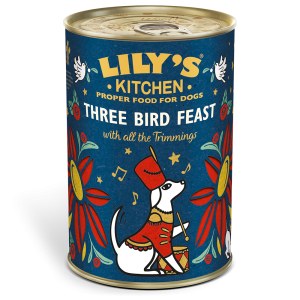 Lily's Kitchen For Dogs Christmas Three Bird Feast, 400 g