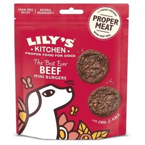 Lily's Kitchen The Best Ever Beef Mini Burgers Dog Treats 70g
