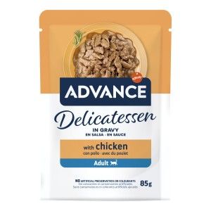 Hrana Umeda Pisici, Advance Cat Wet Delicatessen, Pui, 85 g (Hrana Umeda - Pisici)