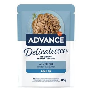 Hrana Umeda Pisici, Advance Cat Wet Delicatessen, Ton, 85 g (Hrana Umeda - Pisici)