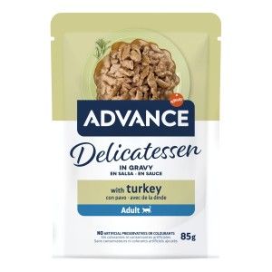 Hrana Umeda Pisici, Advance Cat Wet Delicatessen, Curcan, 85 g (Hrana Umeda - Pisici)