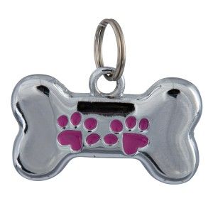 Medalion Sub Forma de Os 35x20 mm 22762 - roz