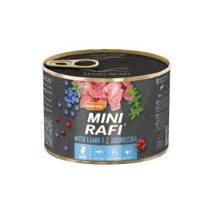 Hrana Umeda Caini, Rafi Dog, Adult Mini, Miel, 185 g (Hrana Umeda - Caini)