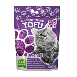 Mon Petit Ami, Asternut Tofu, Lavanda, 5 L (Igiena - Pisici)