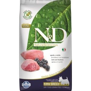 N&D Prime Dog Lamb And Blueberry Adult Mini 2.5 Kg