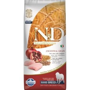 N&D Dog Lg Chicken & Pomegranate Adult Maxi 12 Kg