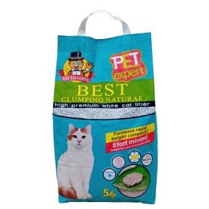 Nisip Pet Expert Clumping Natural, 5 L (Igiena - Pisici)