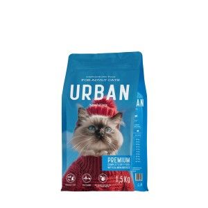 Hrana Premium Uscata Pisici, NashiDay Urban, Somon si Orez, 1.5 kg (Hrana Uscata - Pisici)
