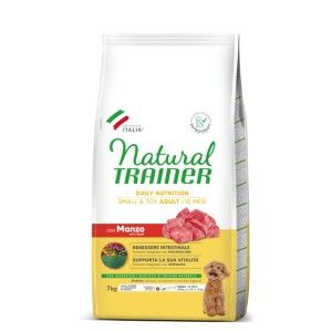 Hrana Uscata Caini, Natural Trainer, Adult Dog Mini & Toy, Pui, 7 kg (Hrana Uscata - Caini)
