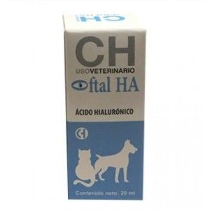 OFTAL HA nebulizator, solutie lavaj ocular pentru caini si pisici, 25 ml
