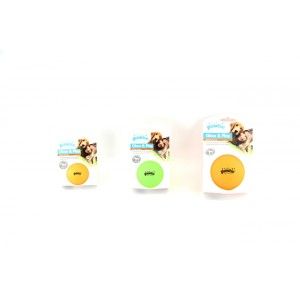 Pawise Jucarie Minge Fosforescenta din Vinil pentru Caini, 7 cm