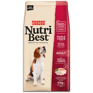 NUTRIBEST DOG (PREMIUM) ADULT PUI SI OREZ 15KG