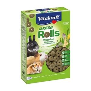Pelete Lucerna, Vitakraft Green Rolls, 500 g (Hrana - Rozatoare)