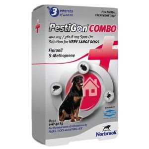 PestiGon Combo Dog XL (  40 kg), 3 pipete