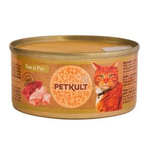 Petkult Cat Ton cu Pui 80 g