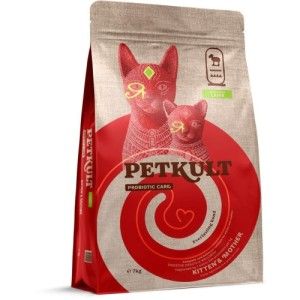 Hrana uscata Petkult Probiotic Care Kitten & Mother Fresh pentru pisici, cu miel proaspat, 7 kg (Hrana Uscata - Pisici)